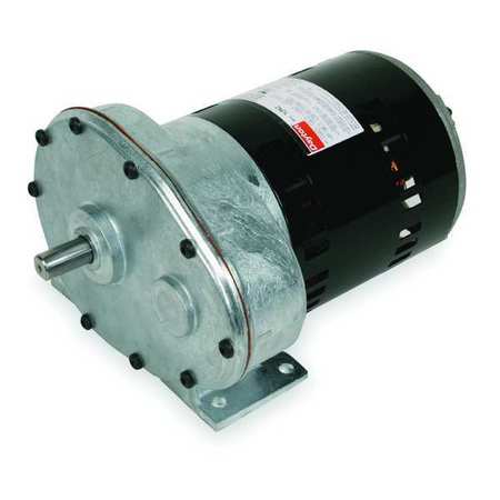 DAYTON AC Gearmotor, 400.0 in-lb Max. Torque, 62 RPM Nameplate RPM, 115V AC Voltage, 1 Phase 1LPU4