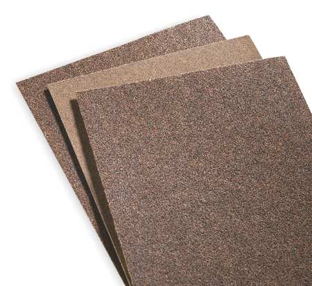 NORTON ABRASIVES Sanding Sheet, 11x9 In, 220 G, AlO, PK100 07660700156