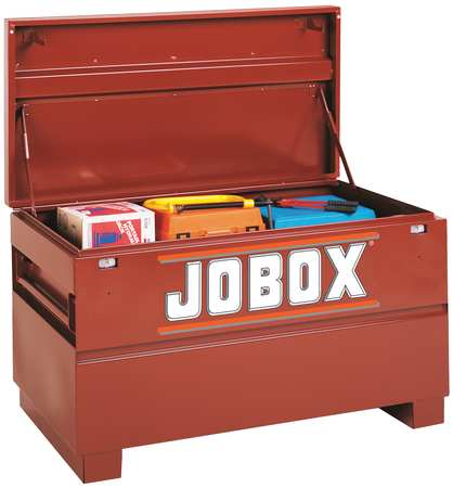 Crescent Jobox Jobsite Box, Brown, 42 in W x 20 in D x 23 3/4 in H 1-653990