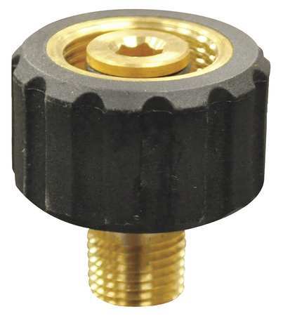 ZORO SELECT Quick Coupling, 1/4 (M) x 22mm 1MDL2