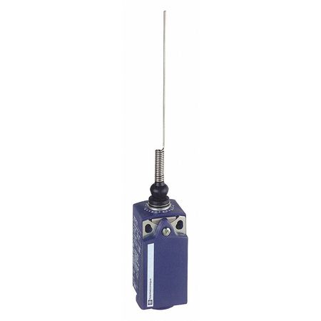 Telemecanique Sensors Limit Switch, Cat Whisker, Wobble Stick, 1NC/1NO, 10A @ 240V AC, Actuator Location: Top XCKP2106N12