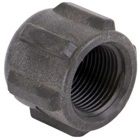 ZORO SELECT Cap, Polypropylene, 3/4", Schedule 80, 300 psi Max Pressure CAP075