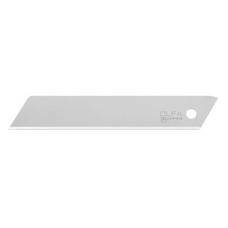 OLFA 1-Pt Single Edge Blade, 18mm W, PK10 L-SOL-10B