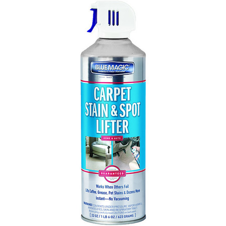 Blue Magic Carpet Spot Remover and Stain Lifter, Aerosol Can, 22 Oz 900-06