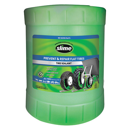 SLIME Tire Sealant, Bucket, 5 gal. SDSB-5G