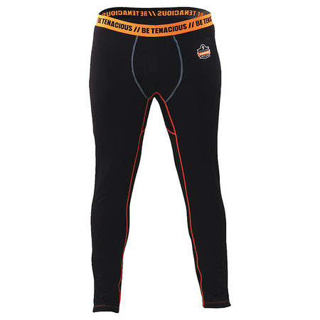 N-FERNO BY ERGODYNE Bottoms, Black, Size 34 to 37x32-1/2 In 6480