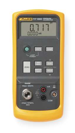 FLUKE Pressure Calibrator, -12 to 100 psi FLUKE-717 100G