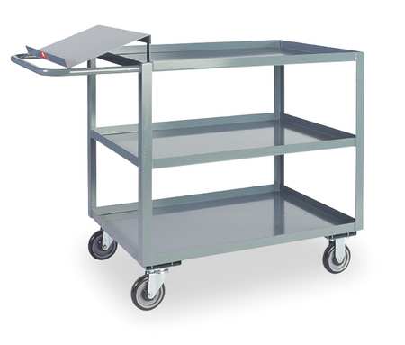 JAMCO Order Picking Stock Cart, 3 Shelves, 1400 lb LO236P500GP
