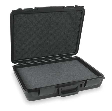 FLAMBEAU Black Protective Case, 20"L x 15"W x 5-1/2"D 50470F