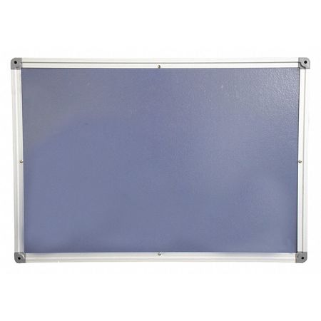 Zoro Select 31"x48" Magnetic Steel Whiteboard 1NUP3