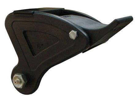 ZORO SELECT Caster Brake Kit, Total Lock, 8 In 1NWH7