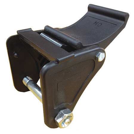 ZORO SELECT Caster Brake Kit, Grip Lock, 4 In 1NWR8