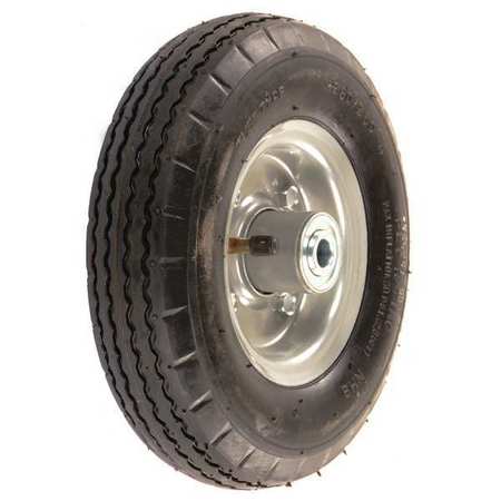 Zoro Select Pneumatic Wheel, 10 In, 350 lb 1NWU7