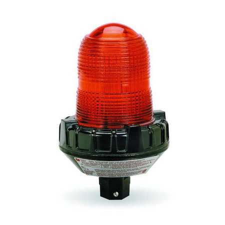 FEDERAL SIGNAL Hazardous Warning Light, Strobe Tube, Red 151XST-120R