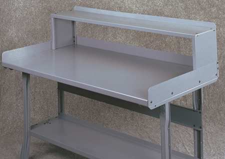 TENNSCO Shelf Riser, 60 W x 10-1/2 D x 12 H, Gray R-1060