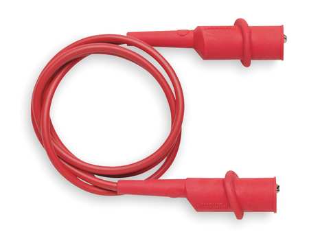 POMONA ELECTRONICS Cord, Patch, Red, 24 In 6576-24-2