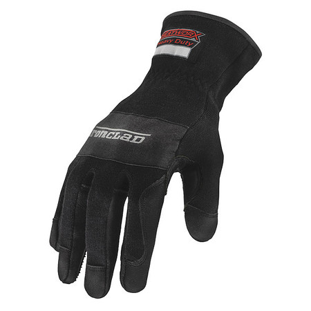 Ironclad Performance Wear Large Black Gauntlet Cuff Heat Resistant Gloves HW6X-04-L