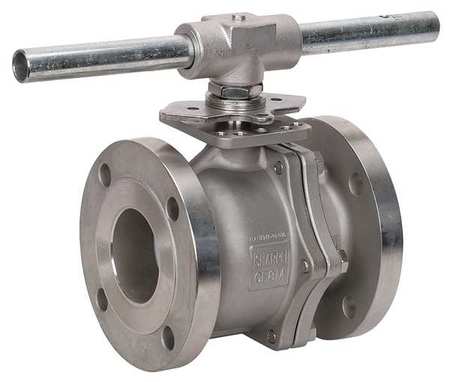 SHARPE VALVES 3" Flanged Stainless Steel Ball Valve Inline 4351004760