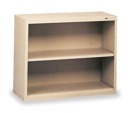 TENNSCO 2-Shelf Stationary Bookcase, 28"x34-1/2" Champ/Putty B-30CP