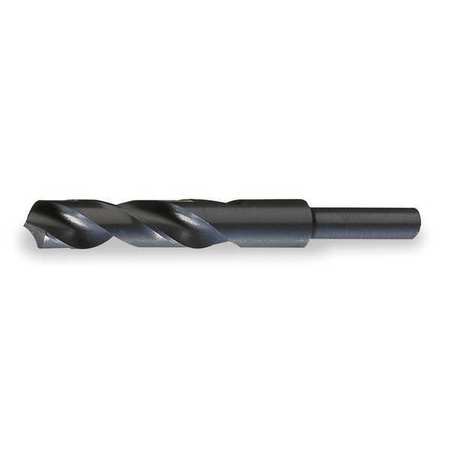 CHICAGO-LATROBE 118° Silver & Deming Drill with 1/2 Reduced Shank Chicago-Latrobe 190 Steam Oxide HSS RHS/RHC 45/64 55445