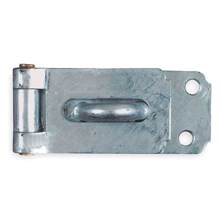 ZORO SELECT Latching Hinge Hasp, Steel, 7-1/4 In. L 1RBH4