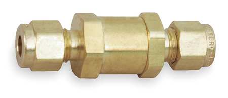 Parker Inline Filter, 1/4 In, Brass, 3000 PSIG CWP 4A-F4L-10-B