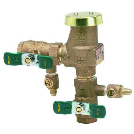 Watts Anti-Siphon Backflow Preventer, Watts 800 800M4QT3/4