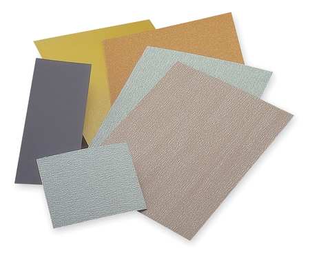 Norton Abrasives Sanding Sheet, 11x9 In, 100 G, AlO, PK25 07660700358