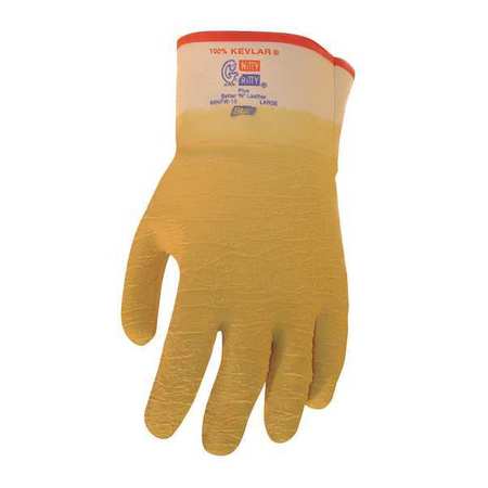 SHOWA Cut Resistant Coated Gloves, 3 Cut Level, Natural Rubber Latex, L, 1 PR 68NFW-10