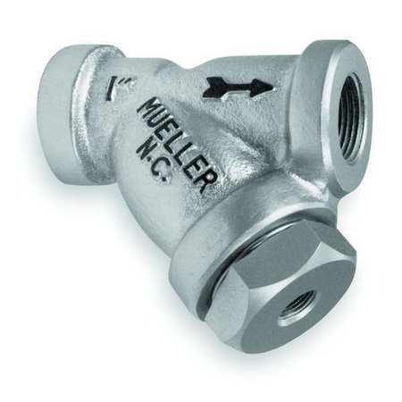 Mueller Steam Specialty 3/4", FNPT x FNPT, Cast Carbon Steel, Y Strainer 3/4 581 CS screwed end