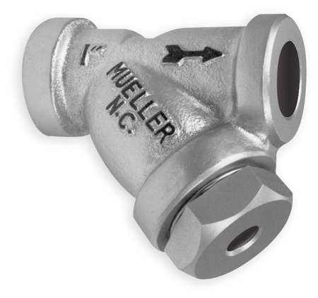 MUELLER STEAM SPECIALTY 2", Socket Weld, Cast Carbon Steel, Y Strainer 2 582 CS socket weld