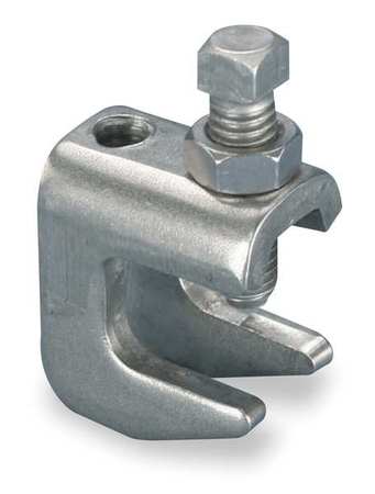 Nvent Caddy Beam Clamp, 3/8 In Rod Size, 304 SS 3050037S4