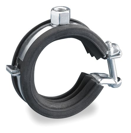 NVENT CADDY EZ-Riser Cushioned Pipe Clamp, Pipe Size 3/8 In 454002