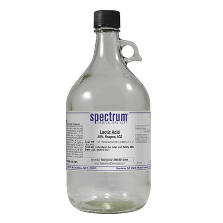 SPECTRUM Lactic Acid, 2.5L, PK4 L1005-2.5LTAB