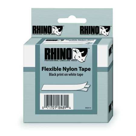 DYMO Label Tape Cartridge, Black/White, Labels/Roll: Continuous 1734523