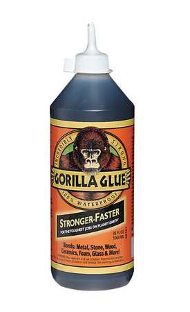 Gorilla Glue Spray Adhesive, Clear, 24 hr Full Cure, 12 oz, Aerosol Can 5003601