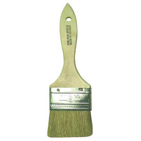 Zoro Select 2" Chip Paint Brush, China Hair Bristle, Unfinished Wood Handle, 24 PK 1TTX2