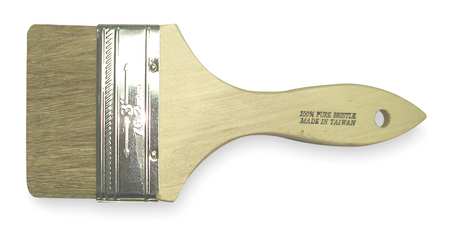 Zoro Select 3" Chip Paint Brush, China Hair Bristle, Unfinished Wood Handle, 24 PK 1TTX4