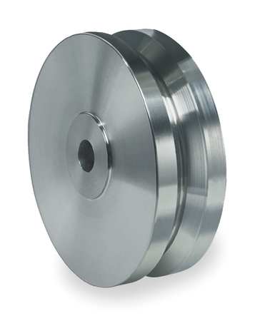 Zoro Select Caster Wheel, Steel, 4 in., 850 lb. W-420-SVB-1/2