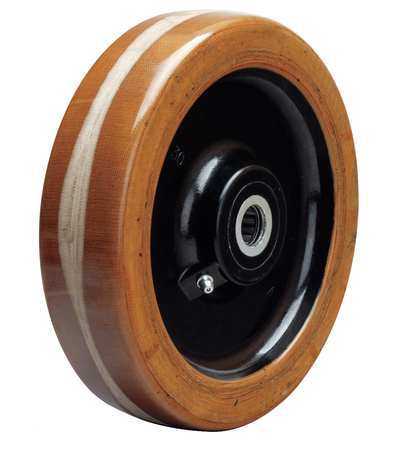 ZORO SELECT Caster Wheel, Phenolic, 8 in., 1750 lb. W-820-LP-3/4