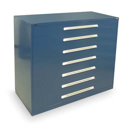 Vidmar Modular Drawer Cabinet, 59 In. H, 60 In. W RP3543ALDB