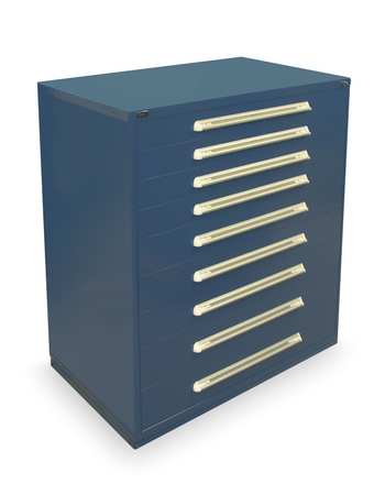 VIDMAR Modular Drawer Cabinet, 59 In. H, 45 In. W RP3546ALDB