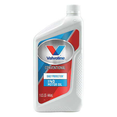 VALVOLINE Motor Oil, Valvoline, Super Hpo, SAE 40W, 1 Qt 822400