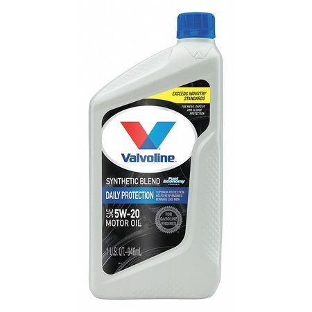 VALVOLINE Valvoline, 5W-20, Conventional, All Climate, 1 Qt. 797974