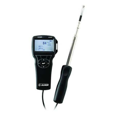 TSI ALNOR Anemometer with Humidity, 0 to 6000 fpm AVM440-A