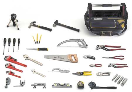 Proto Tradesman Tool Set, Plumber, 37-Pieces JTS-0037PLUM