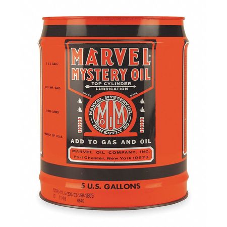 Marvel Mystery Oil Oil Additive, 55 gal., Red, Transparent MM018