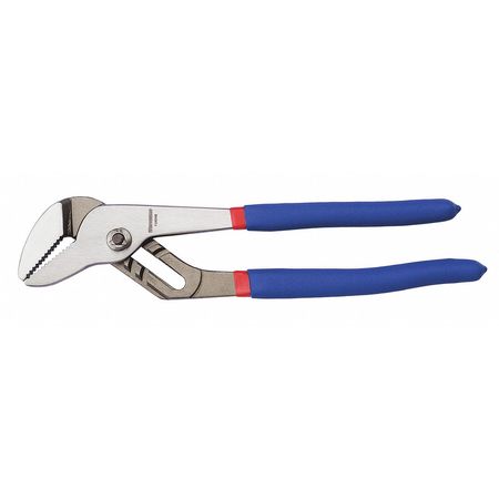 Westward 10 1/4 in Straight Jaw Tongue and Groove Plier, Serrated 1UKH8