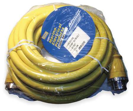 HUBBELL WIRING DEVICE-KELLEMS 50 ft. 6/4 Lighted Extension Cord STOW HBL61CM52LED