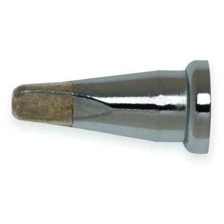 Weller Solder Tip, Chisel, 0.094 In/2.4 mm T0054440599